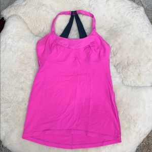 Hot Pink Lululemon Tank Top